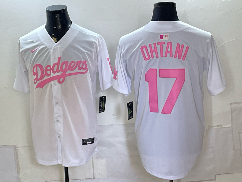 men Los Angeles Dodgers #17 Ohtani white Game 2026 Nike MLB Jersey 0808002->los angeles dodgers->MLB Jersey